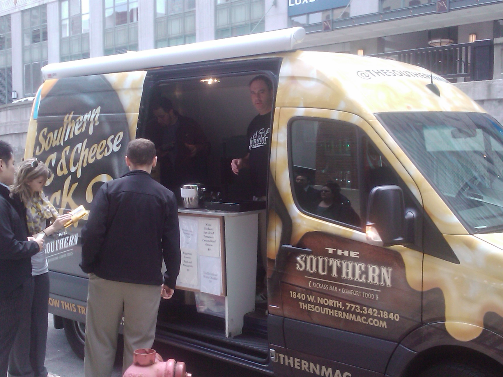 mac and cheese food truck chicago