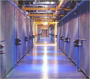 Chicago Data Center Hallway